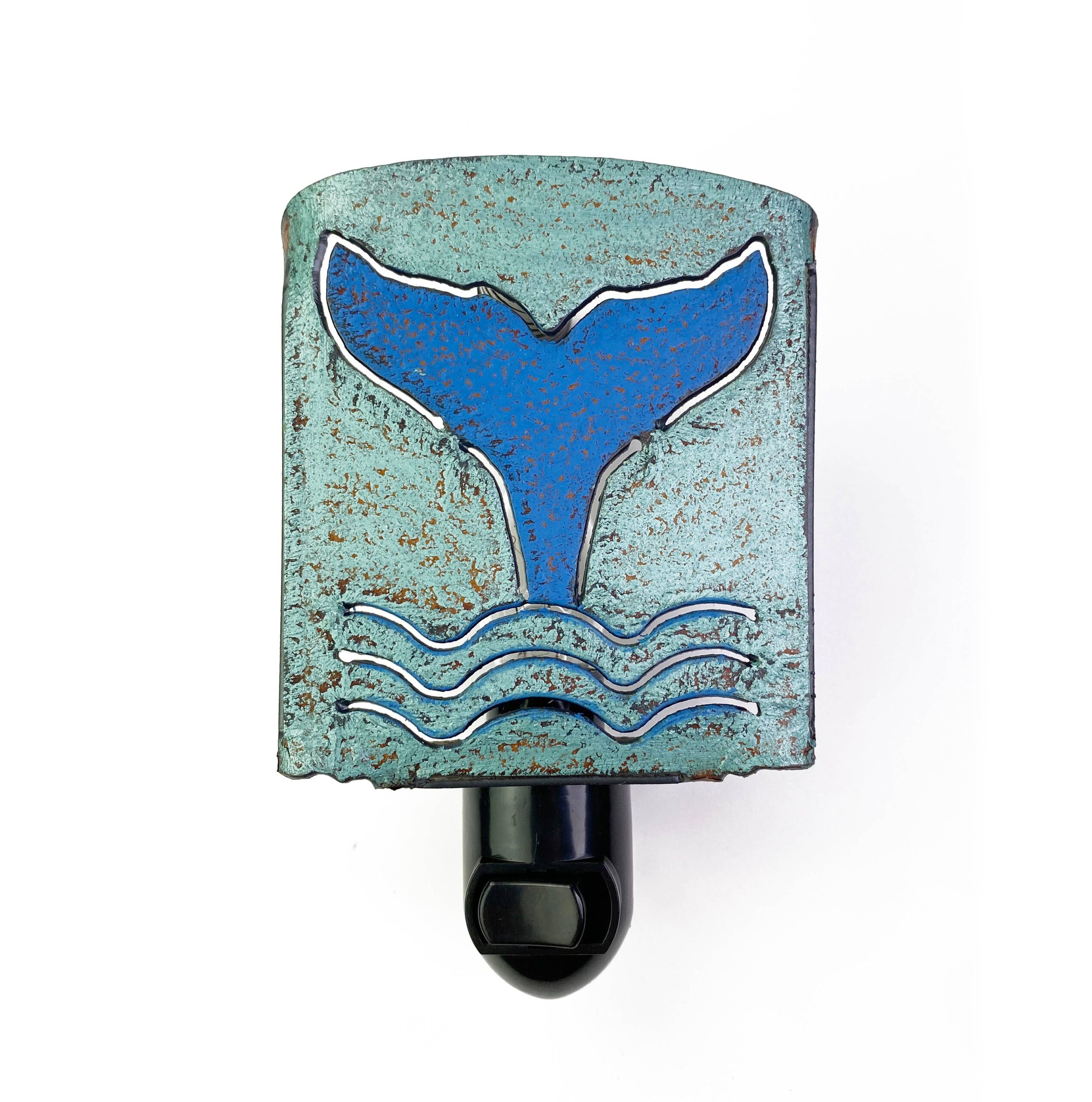 Whimsies - Whale Tail Nautical Nightlight museum gift coastal beach eco