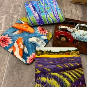 Fern Hollow Art Coasters