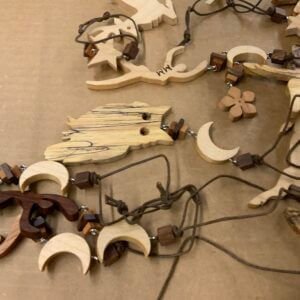 Repurposed Wooden Ornaments