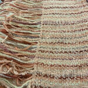 Florentyne Peach Stole