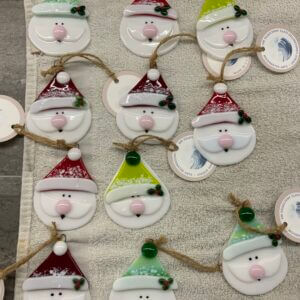 JSG Santa Ornament