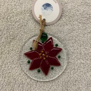 JSG Poinsettia Ornament