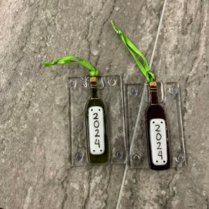 JSG 2024 Wine Bottle Ornament