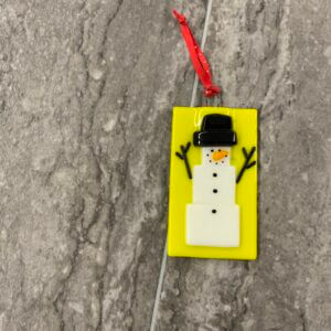 JSG Stacked Snowman Ornament