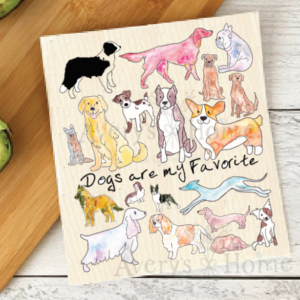 Avery’s Home – Dogs are my Favorite Swedish Dishcloth