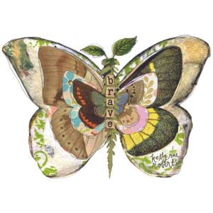 Kelly Rae Roberts – Brave – Sticker