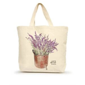 Eric and Christopher – Lavender Large Tote