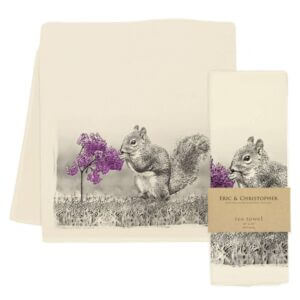 Eric and Christopher – American Woodlands Collective Squirrel Tea Towel