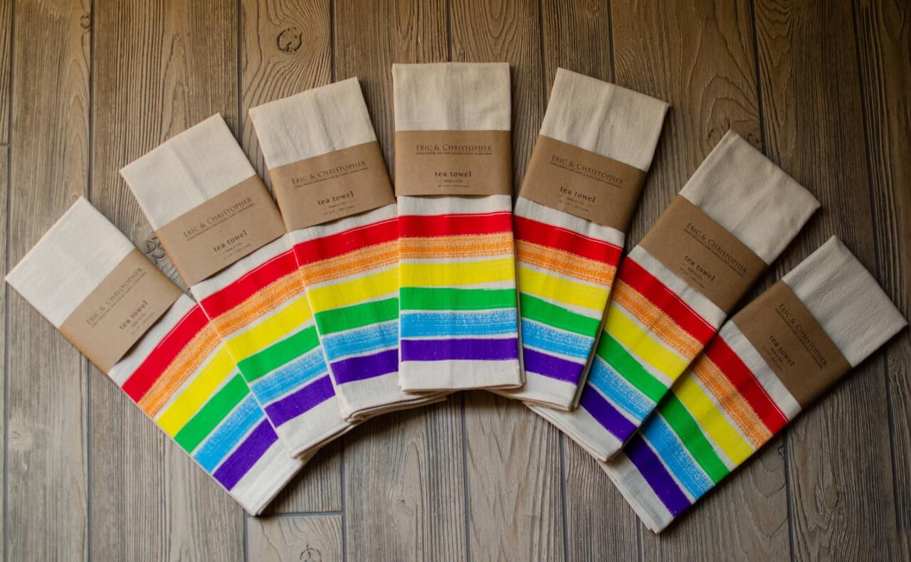 Eric and Christopher - Pride Tea Towel