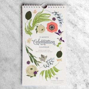 Favorite Story – Wildflower Celebration Calendar | Perpetual Calendar