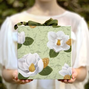 Favorite Story – Magnolias & Pinecones Gift Wrap | Fine Wrapping Paper Sheet
