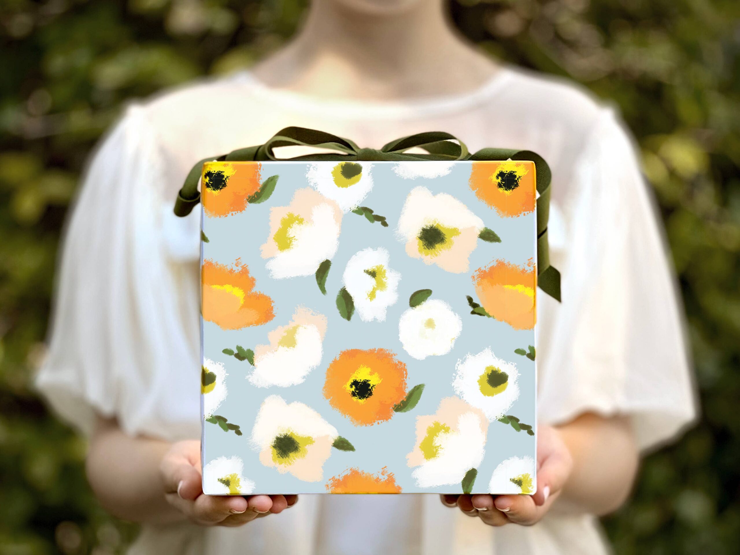 Favorite Story - Poppies Gift Wrap | Fine Wrapping Paper Sheet