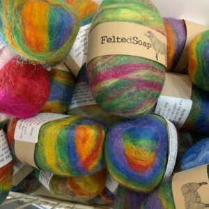 Twisted Purl Felted Soap