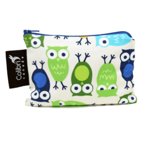 Colibri Canada – Owls Reusable Snack Bag – Small