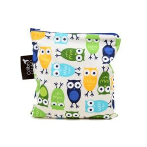 Colibri Canada – Owls Reusable Snack Bag – Large