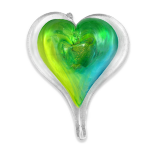 Luke Adams Glass – Medium Heart