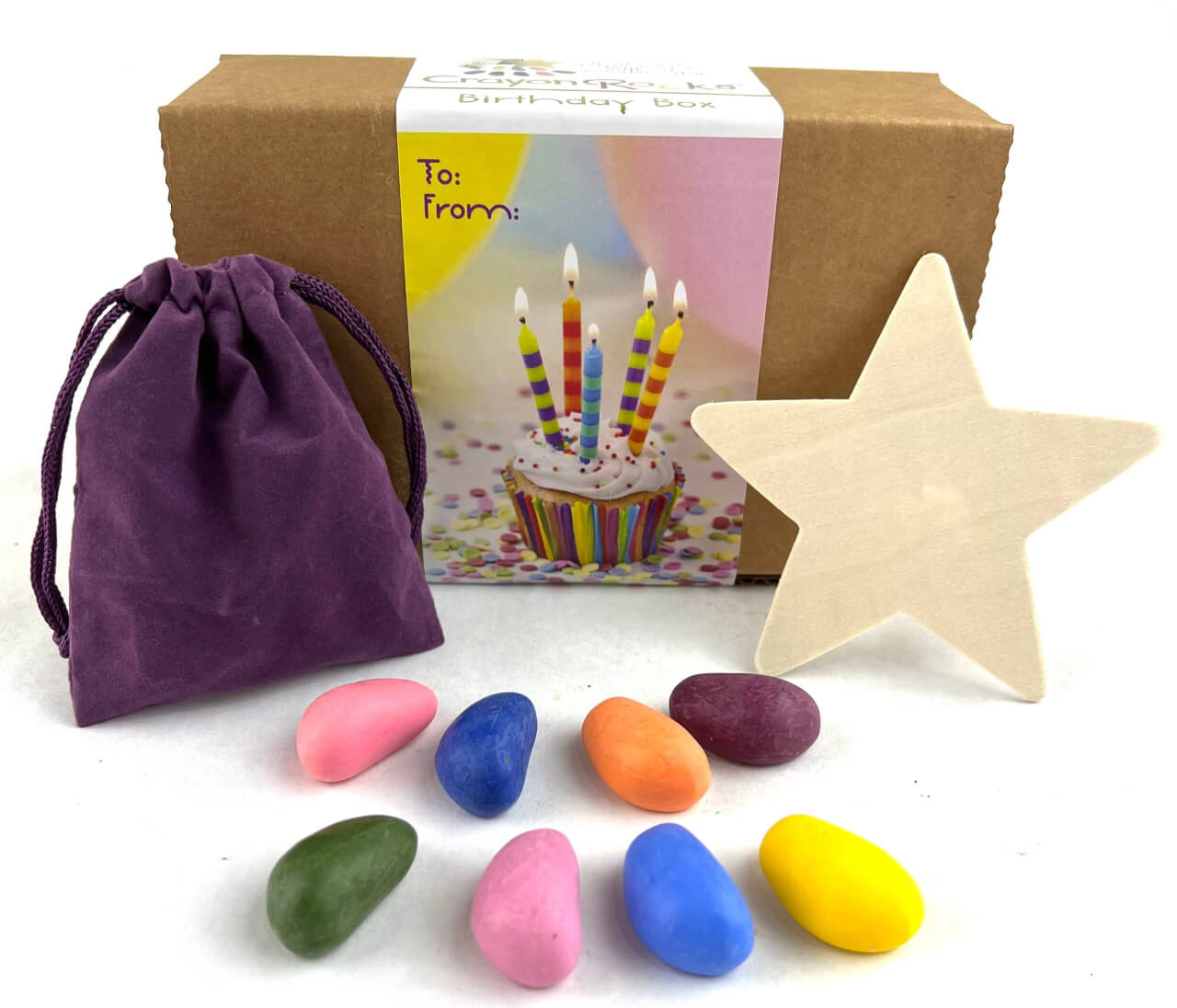 Crayon Rocks - NEW Package-Crayon Rocks Special Birthday in a Box