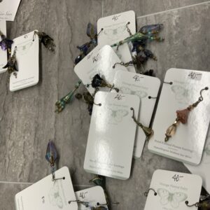 Vintage Flower Fairy Earrings