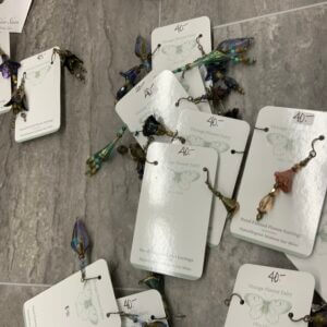 Vintage Flower Fairy Earrings