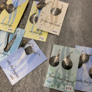 Silver Slivers Earrings