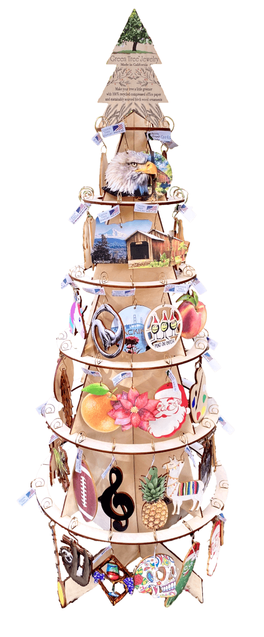 Green Tree Jewelry - Ornament Display Only