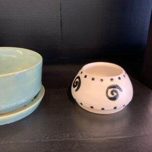 Ceramic Black & White Bowl