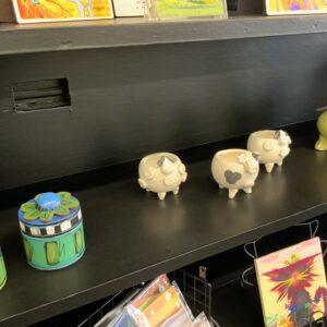 Ceramic Farm Animal Planter