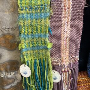 Guemes Weaving-Green Scarf
