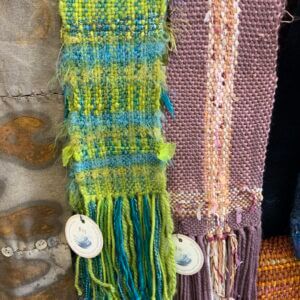 Guemes Weaving-Purple Scarf