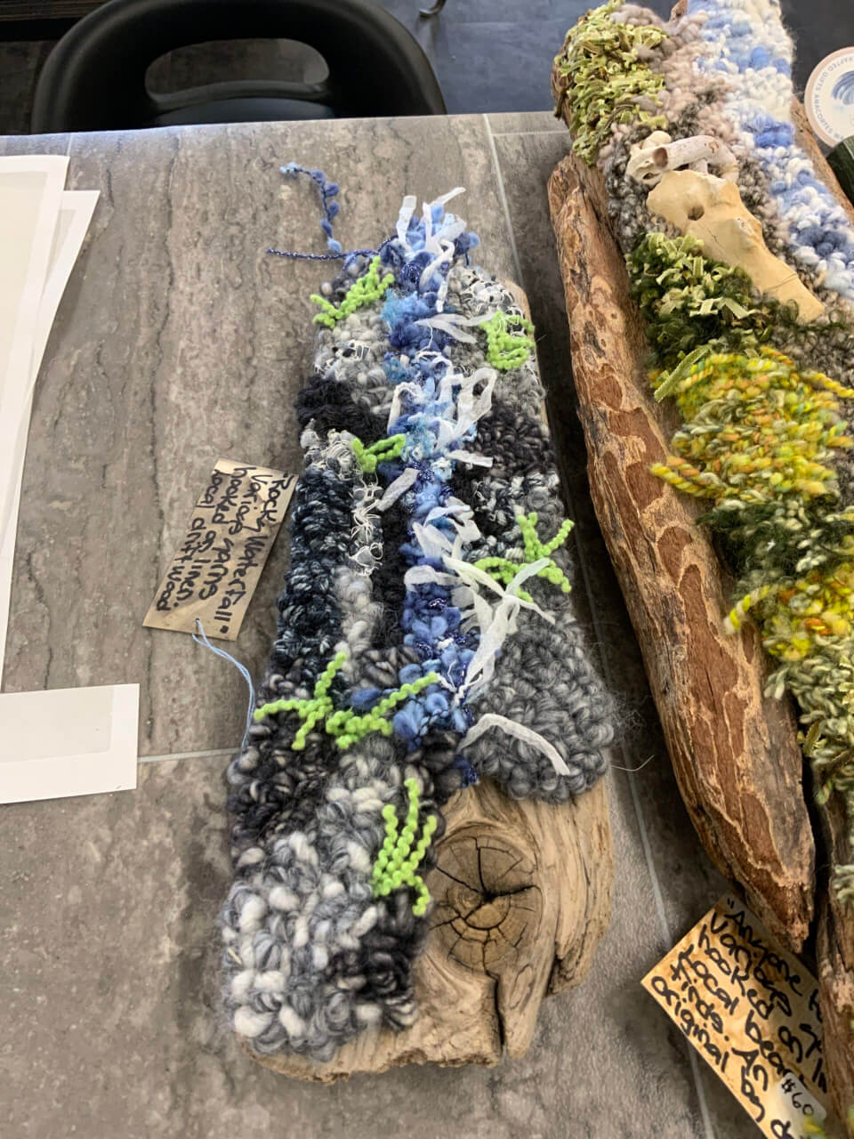 Driftwood w/Fiber Hanging