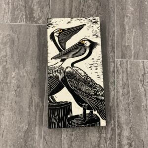 Dona Reed Two Pelicans 12×6 25/50