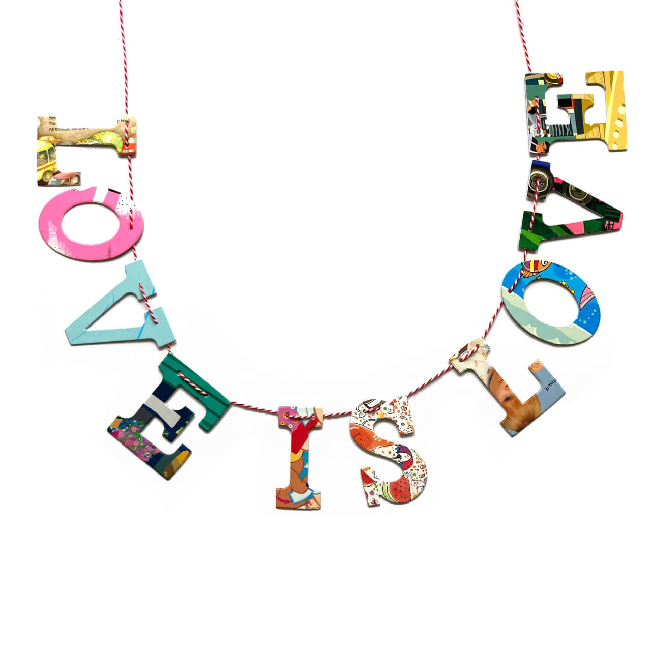 Attic Journals - Phrase Garlands - Love Is Love