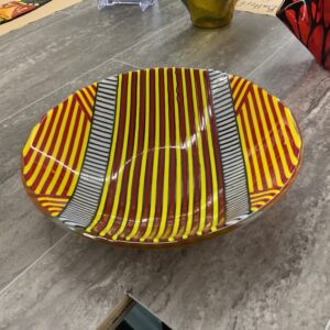 JSG Striped Bowl