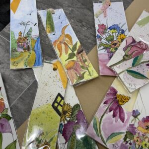 Beth Smith Watercolor Bookmarks
