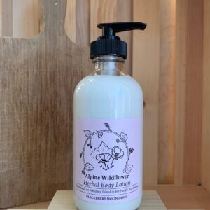 Blackberry Moon -Alpine Wildflower Herbal Body Lotion