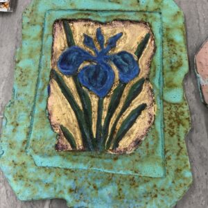 Jeanne Dana – large Blue Iris