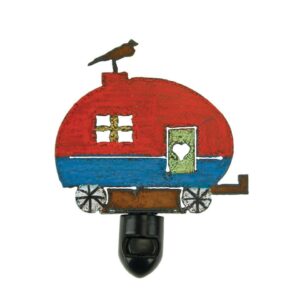 Whimsies – Vintage Camper Trailer Nightlight KOA recycled metal eco