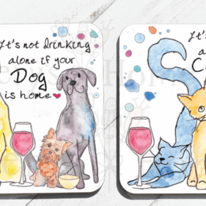 Dog & Cats Coaster
