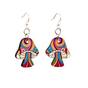 Mushroom Earrings