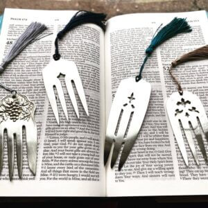 Flattened Fork Bookmark