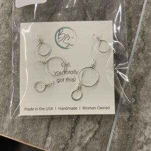 Bijou by SAM – Small Sterling Silver Circle Stud