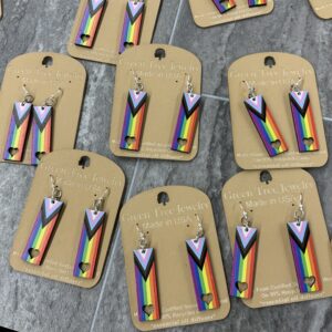 Pride with Heart Earrings