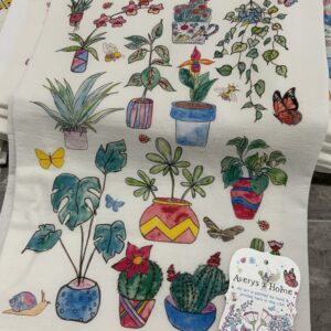 Plants Art the New Pets Towel