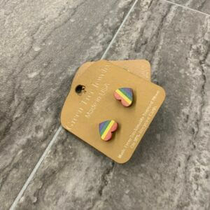 Stud Wood Earrings