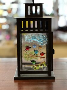 Read more about the article Light It Up Fused Glass Lantern