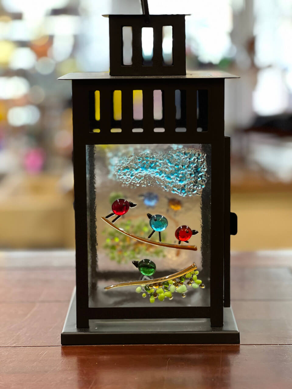 You are currently viewing Light It Up Fused Glass Lantern