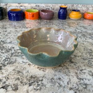 JSG – Fluted Edge Clay Bowl