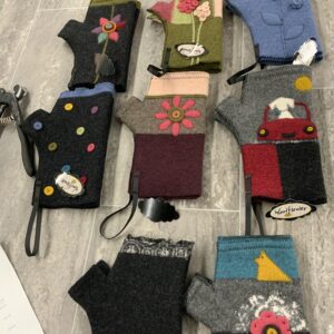 Woolflower Fingerless Gloves