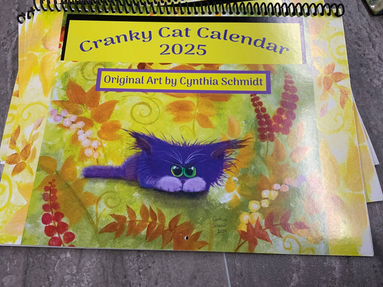 Cranky Cat Calendar