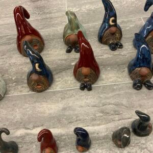 Ceramic Gnomes by Steve Small